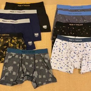 Pair of Thieves Boxer Briefs 9 Pairs Medium